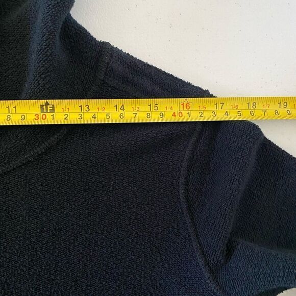 CONVERSE Men’s Black Reversible Hoodie Size M - Picture 7 of 7